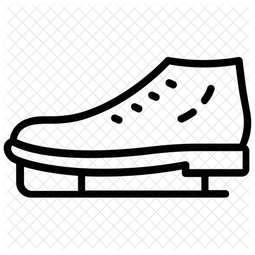 512x512 Ski Shoes Icon Of Line Style