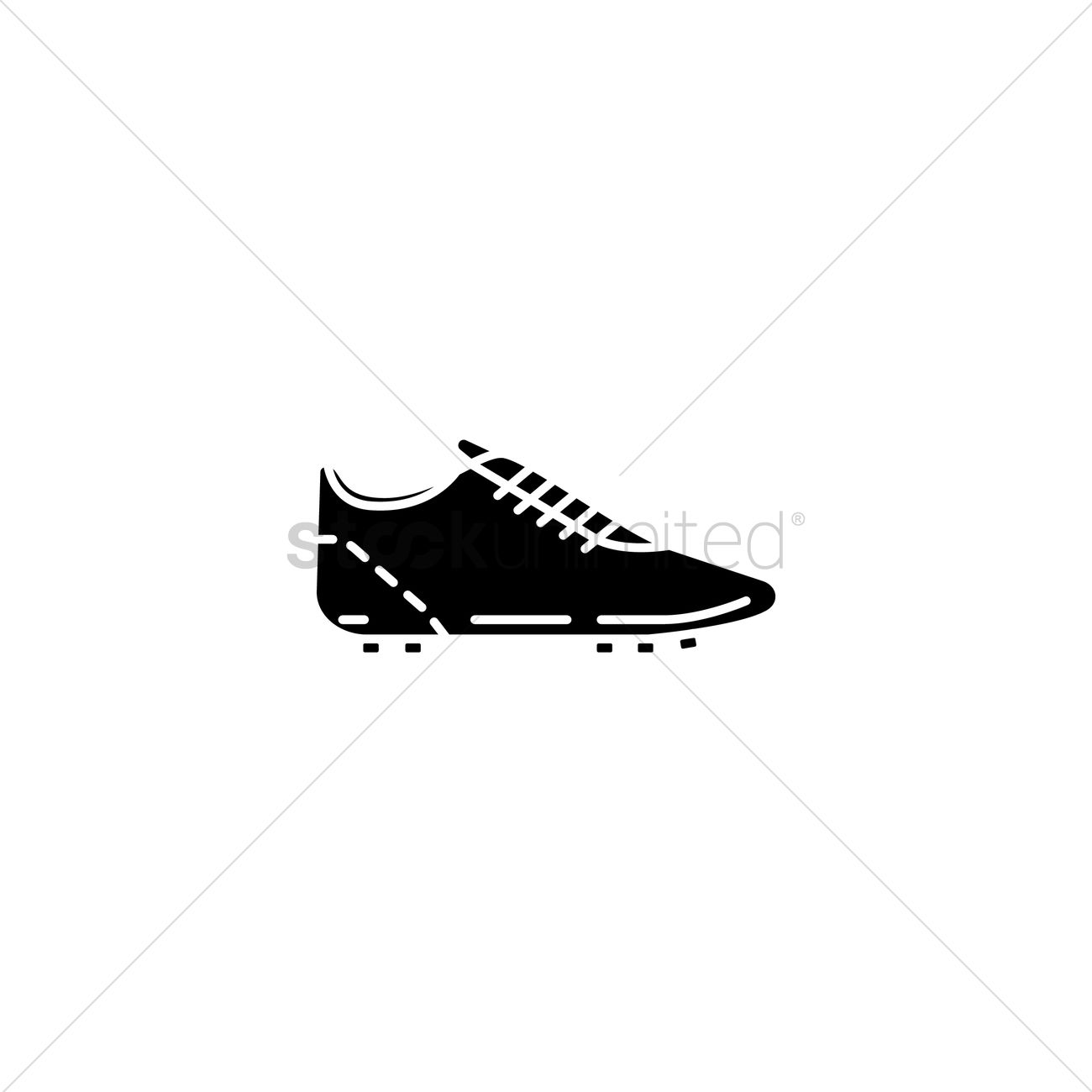 1300x1300 Football Shoes Icon Vector Image