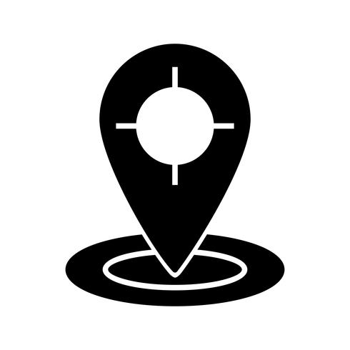 490x490 Tracking Glyph Black Icon