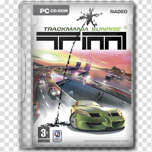 512x512 Game Icons Trackmania Sunrise, Trackmania Sunrise Tm Pc Cd Rom