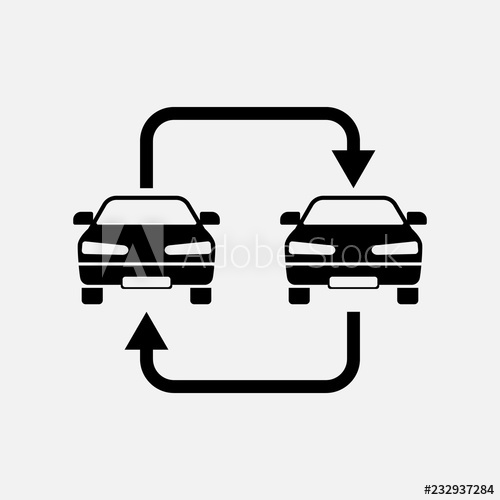 Trade In Car Icon Car Exchange Symbol Flat Design Stock 500x500 Trade In Car Icon Car Exchange Symbol Flat Design Stock