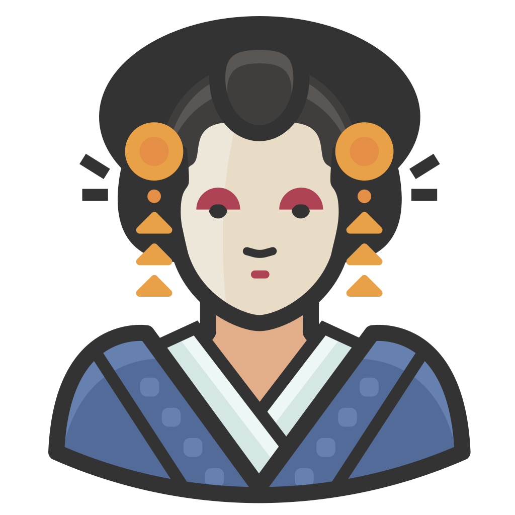 Traditional Japanese Woman Icon Free Avatars Iconset Diversity 1024x1024 Traditional Japanese Woman Icon Free Avatars Iconset Diversity