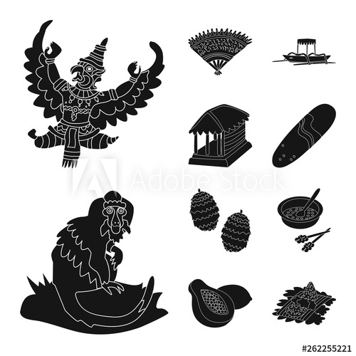Vector Illustration Of And Traditional Icon Collection 500x500 Vector Illustration Of And Traditional Icon Collection