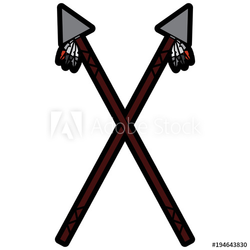 Spears Crossed Weapon Ancient Traditional Icon Image Vector 500x500 Spears Crossed Weapon Ancient Traditional Icon Image Vector