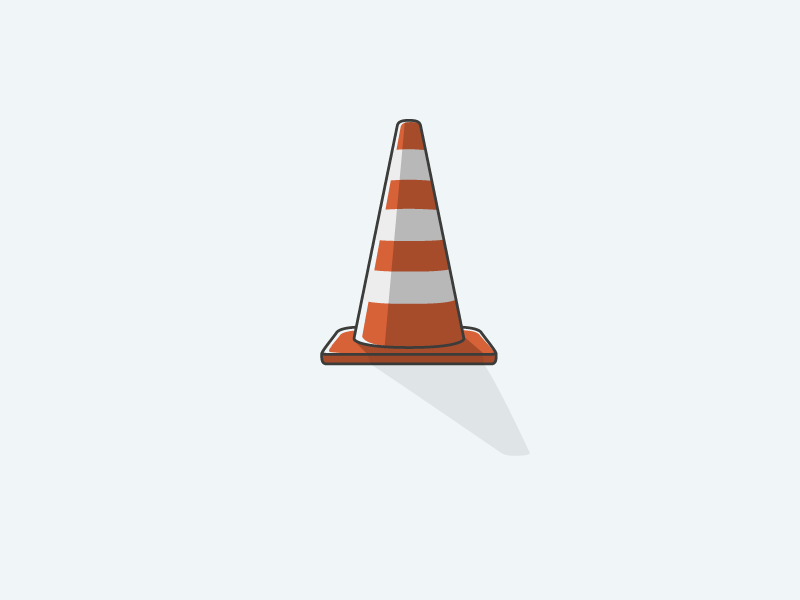 800x600 Traffic Cone Icon