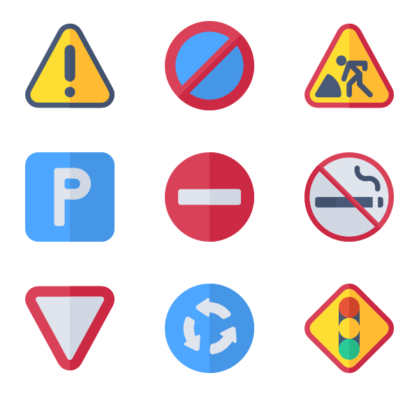 600x564 Traffic Icons