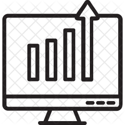 256x256 Website Traffic Icon Of Line Style