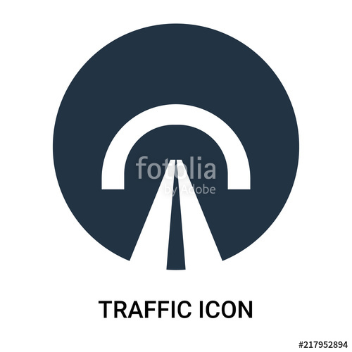 500x500 Traffic Icon Isolated On Transparent Background Modern