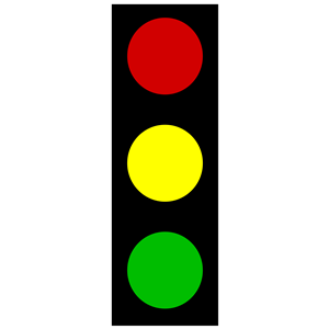 300x300 Free Traffic Light Icon