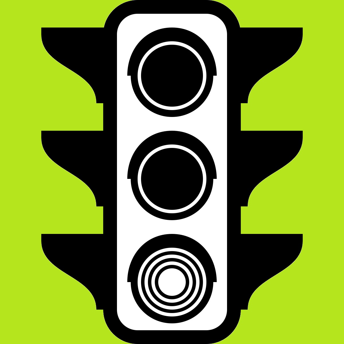 1200x1200 Traffic Signal Icon