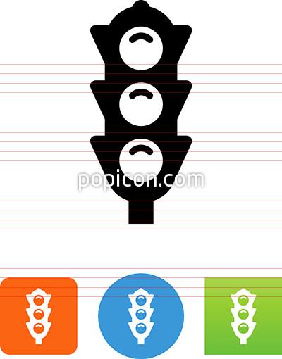 400x510 Traffic Signal Icon