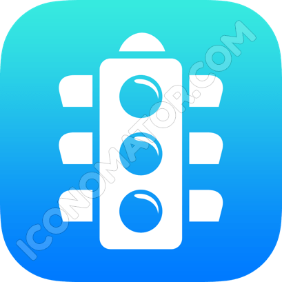 409x409 Traffic Signals Icon