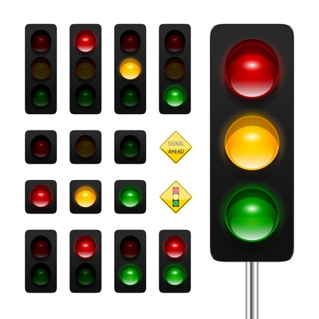 450x450 Traffic Lights Icon Set High Quality Three Aspects, Dual Aspects