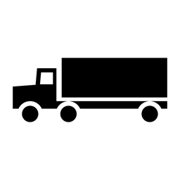 256x256 Png Transparent Truck Trailer