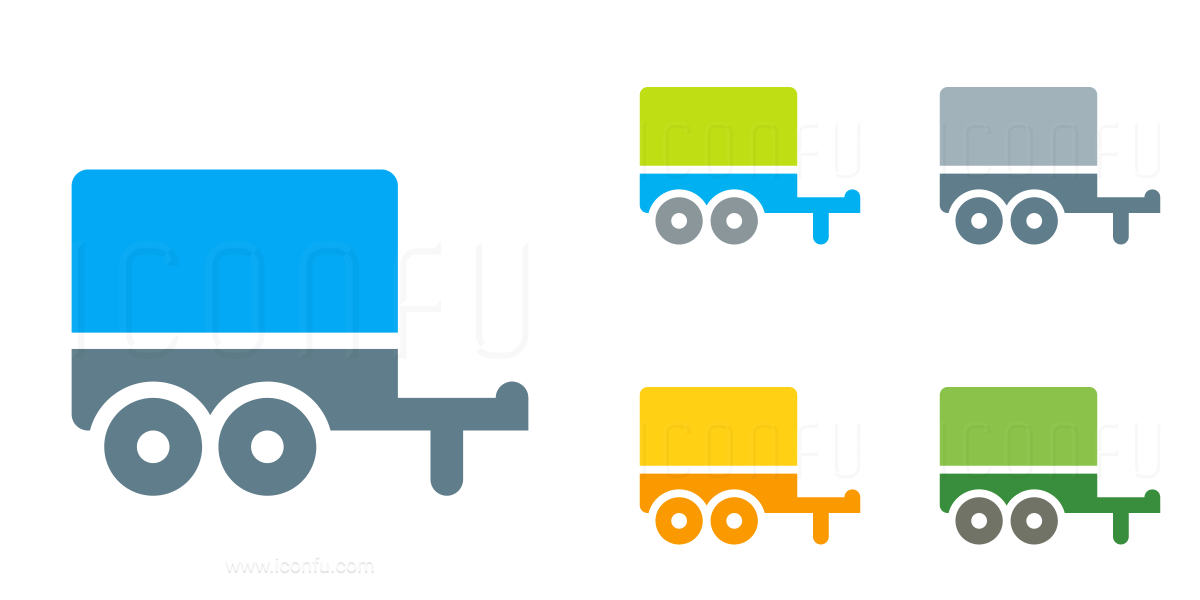1200x600 Truck Trailer Icon
