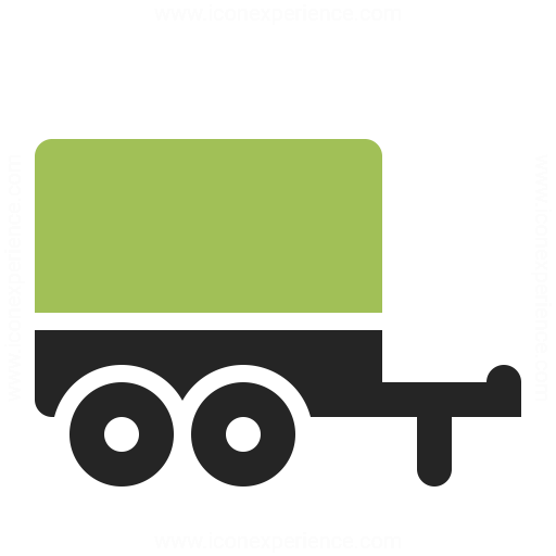 512x512 Truck Trailer Icon Iconexperience