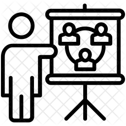 256x256 Training Icon Of Line Style