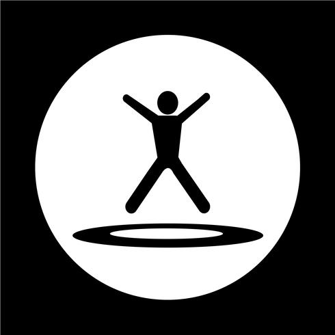 490x490 Jumping Trampoline Icon