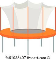 183x194 Free Art Print Of Trampoline Kid Illustration Of A Boy Jumping