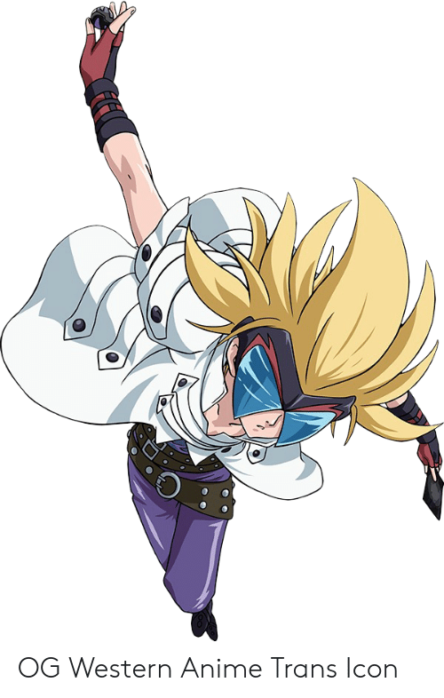 500x786 Og Western Anime Trans Icon Anime Meme On Me Me