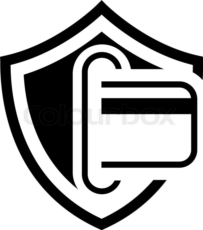708x800 Secure Transaction Icon Flat Design Stock Vector Colourbox