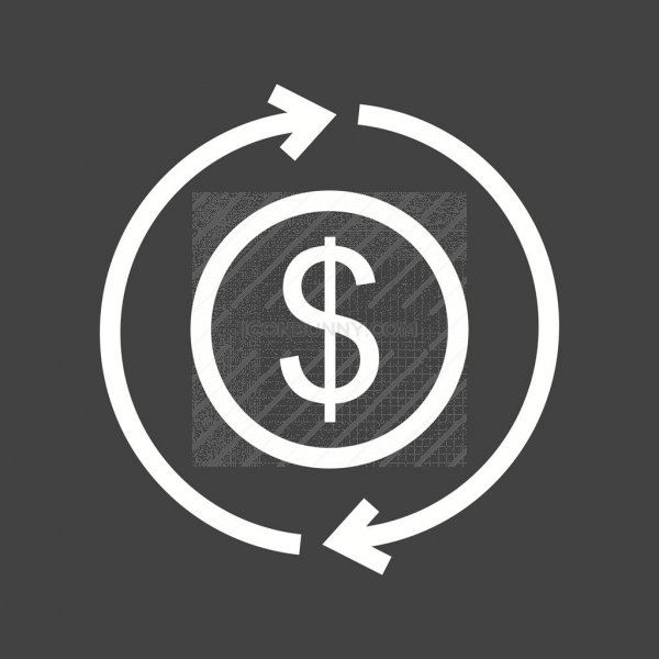 600x600 Transaction Line Inverted Icon