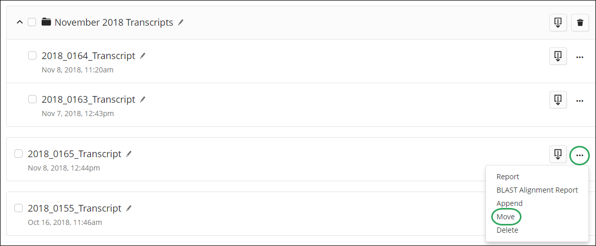 1160x479 Move Transcript Into Folders