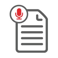 Transcript Icon at Vectorified.com | Collection of Transcript Icon free ...