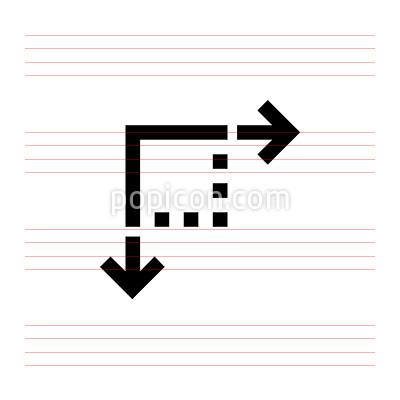 400x400 Transform Box With Dashed Line