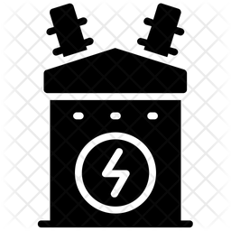 256x256 Transformer Icon Of Glyph Style