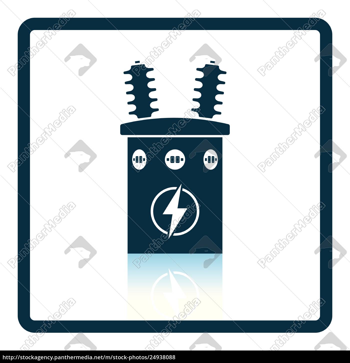 1400x1450 Electric Transformer Icon