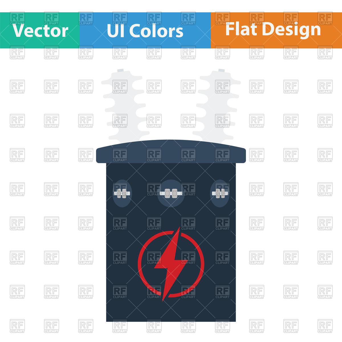 1200x1200 Electric Transformer Icon Vector Image Of Icons And Emblems