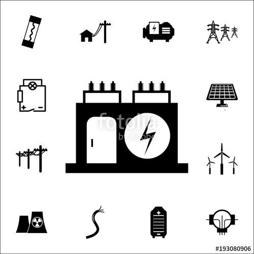 500x500 Electric Transformer Icon Set Of Energy Icons Premium Quality