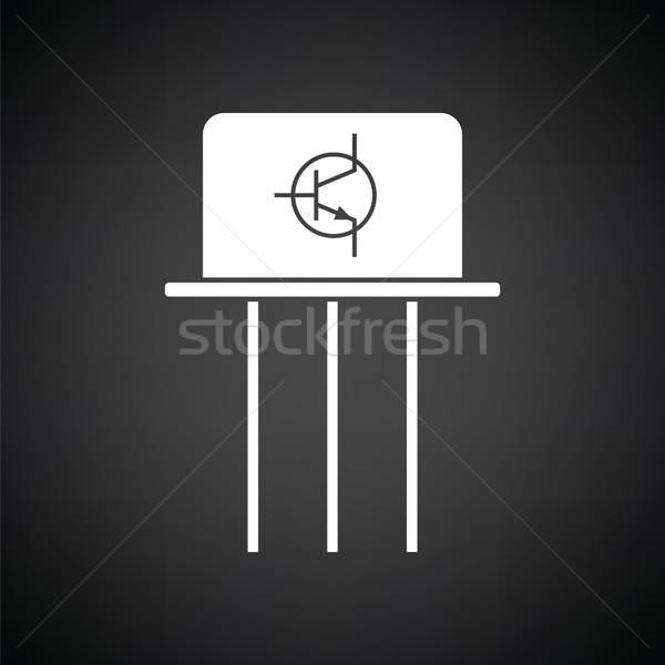600x600 Transistor Icon Vector Illustration Pavel Konovalov