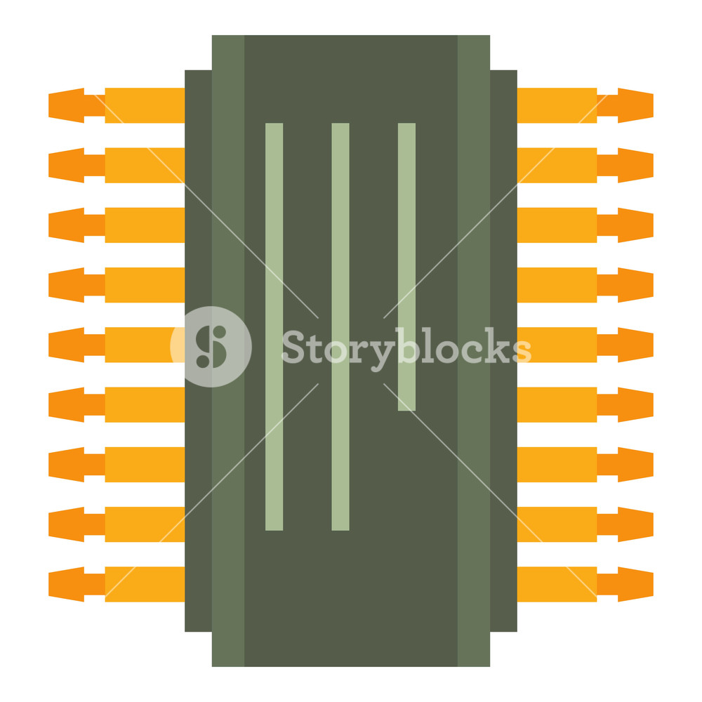 1000x1000 Transistor Icon Cartoon Illustration Of Transistor Vector Icon