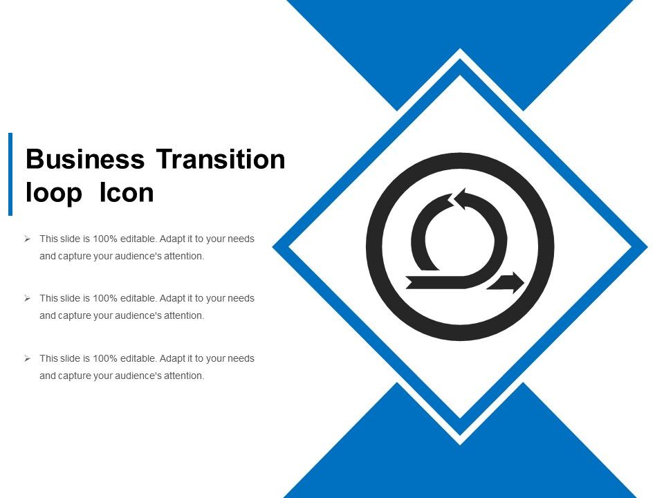 960x720 Business Transition Loop Icon Presentation Powerpoint Images