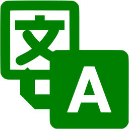 Green Google Translate Icon 256x256 Green Google Translate Icon