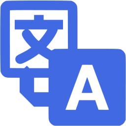 Royal Blue Google Translate Icon 256x256 Royal Blue Google Translate Icon