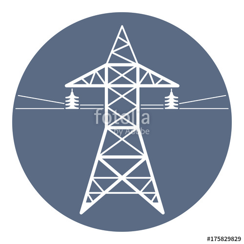 Transmission Line Icon At Collection Of Transmission