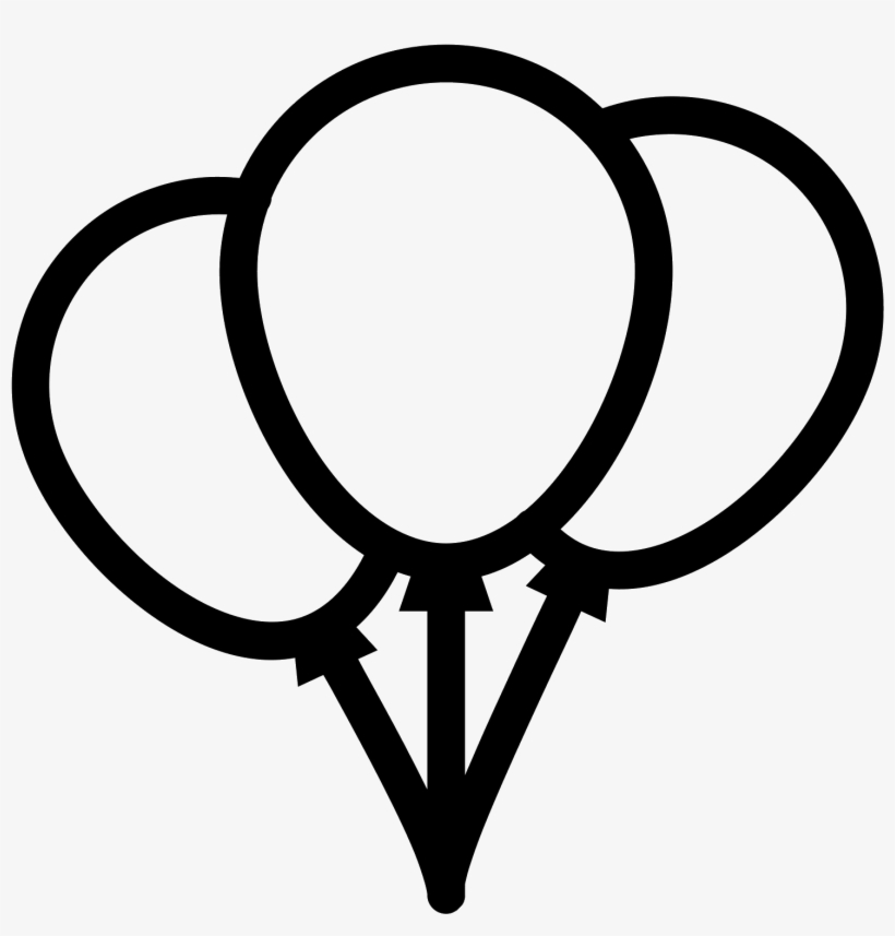 820x857 Party Balloons Icon Free Download Png And Vector