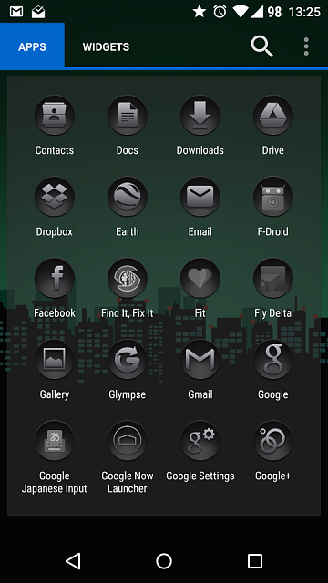 Lollipop Transparent Icon Bar 360x640 Lollipop Transparent Icon Bar