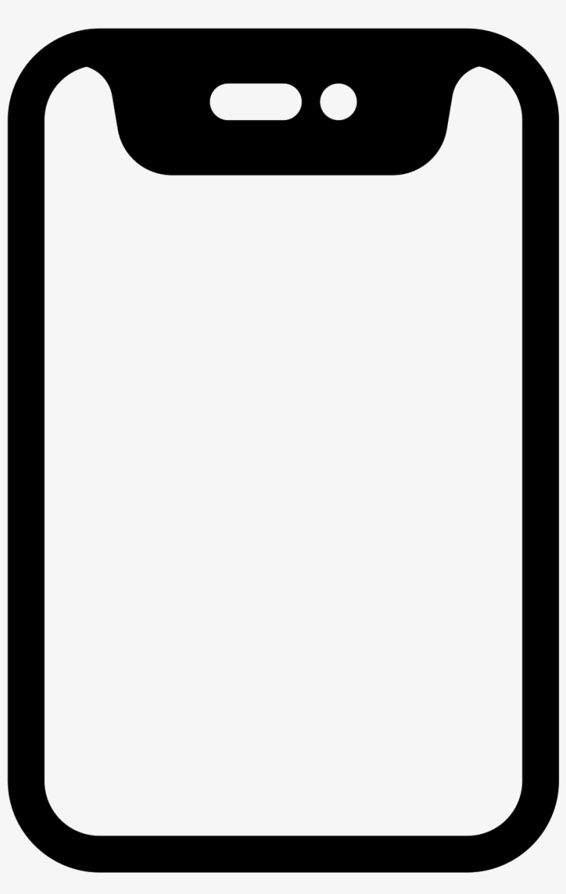820x1296 Iphone X Filled Icon
