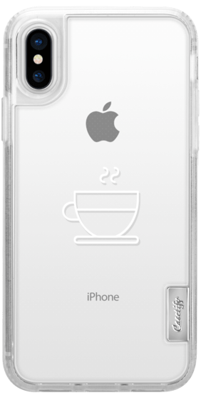 282x560 Minimal Coffee Icon Transparent Case Casetify