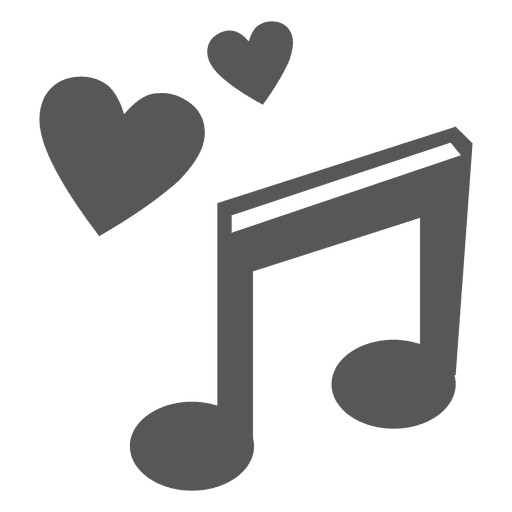 512x512 Hearts Music Note Icon