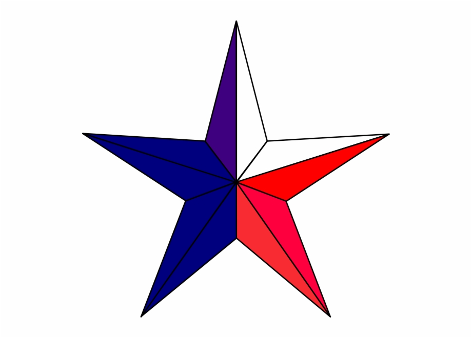 920x660 Red White And Blue Stars Clipart
