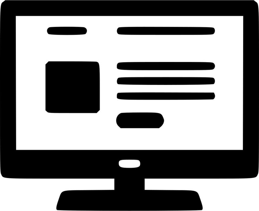 900x735 Web Design Icon Clipart