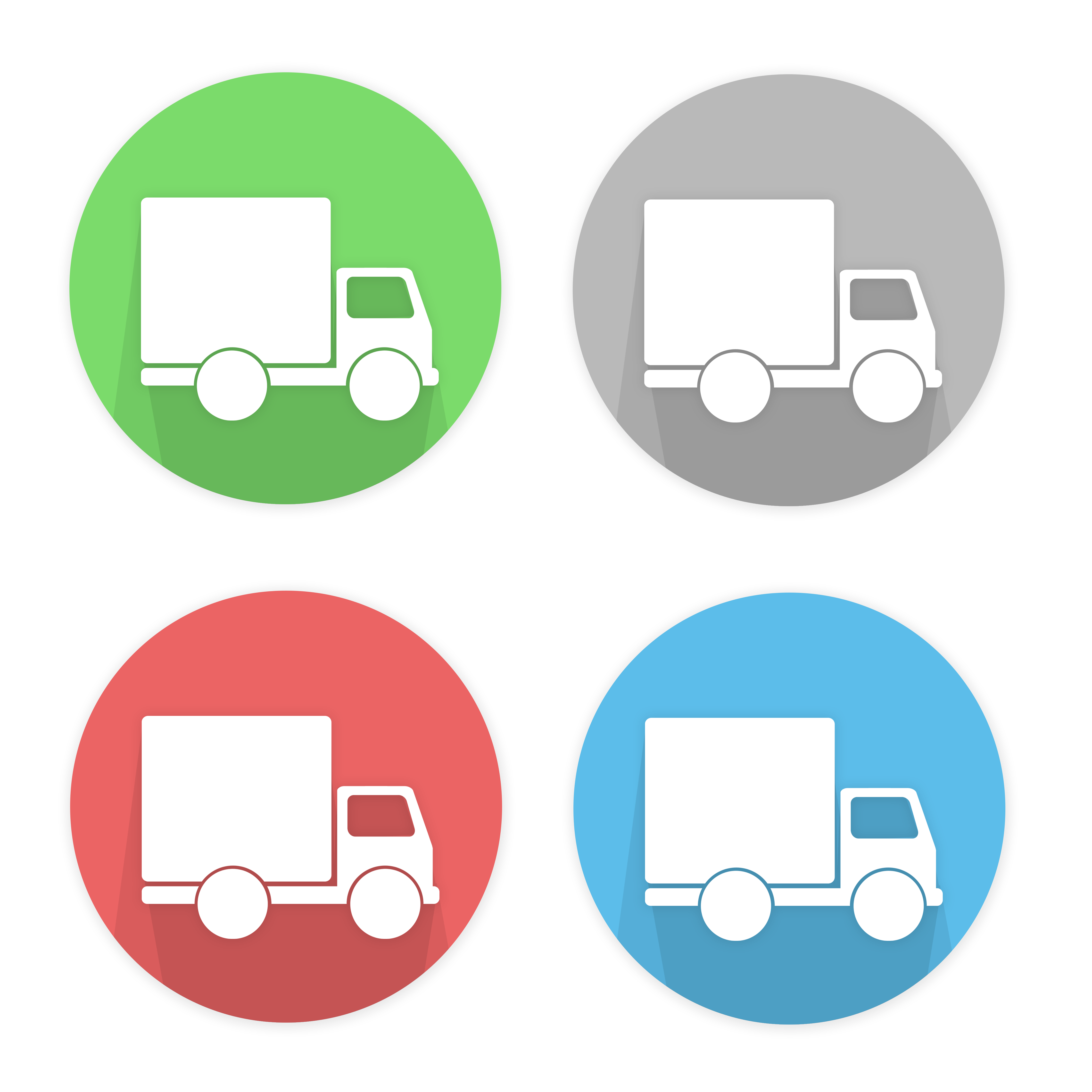 4500x4500 Transport Icons Png Image