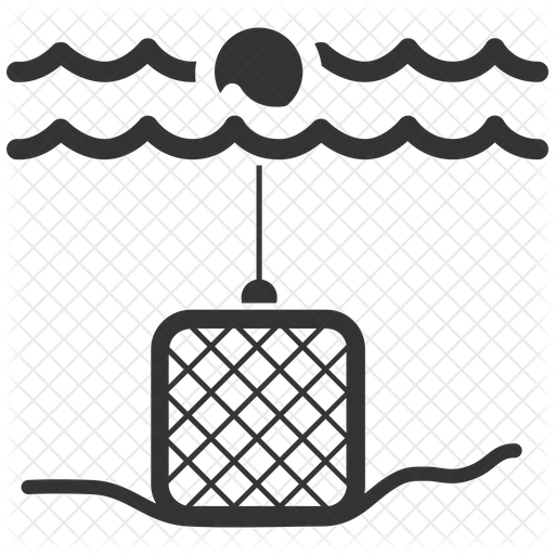 512x512 Trap Icon Of Glyph Style
