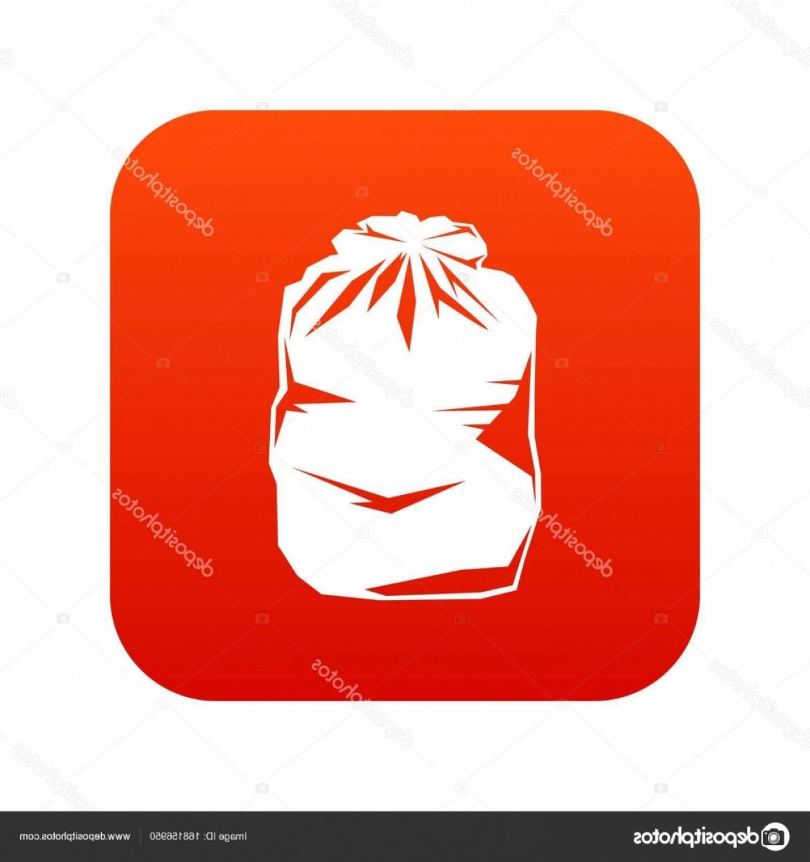 1155x1228 Stock Illustration Black Trash Bag Icon Digital Soidergi