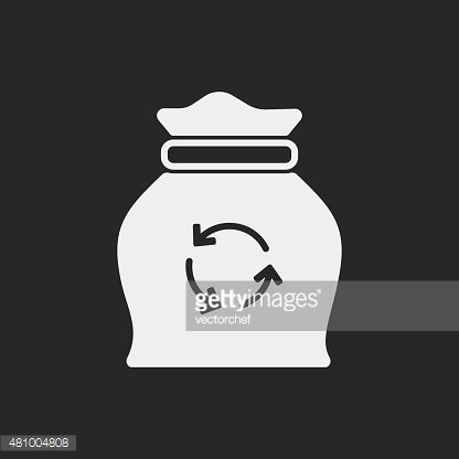416x416 Trash Bag Icon Premium Clipart